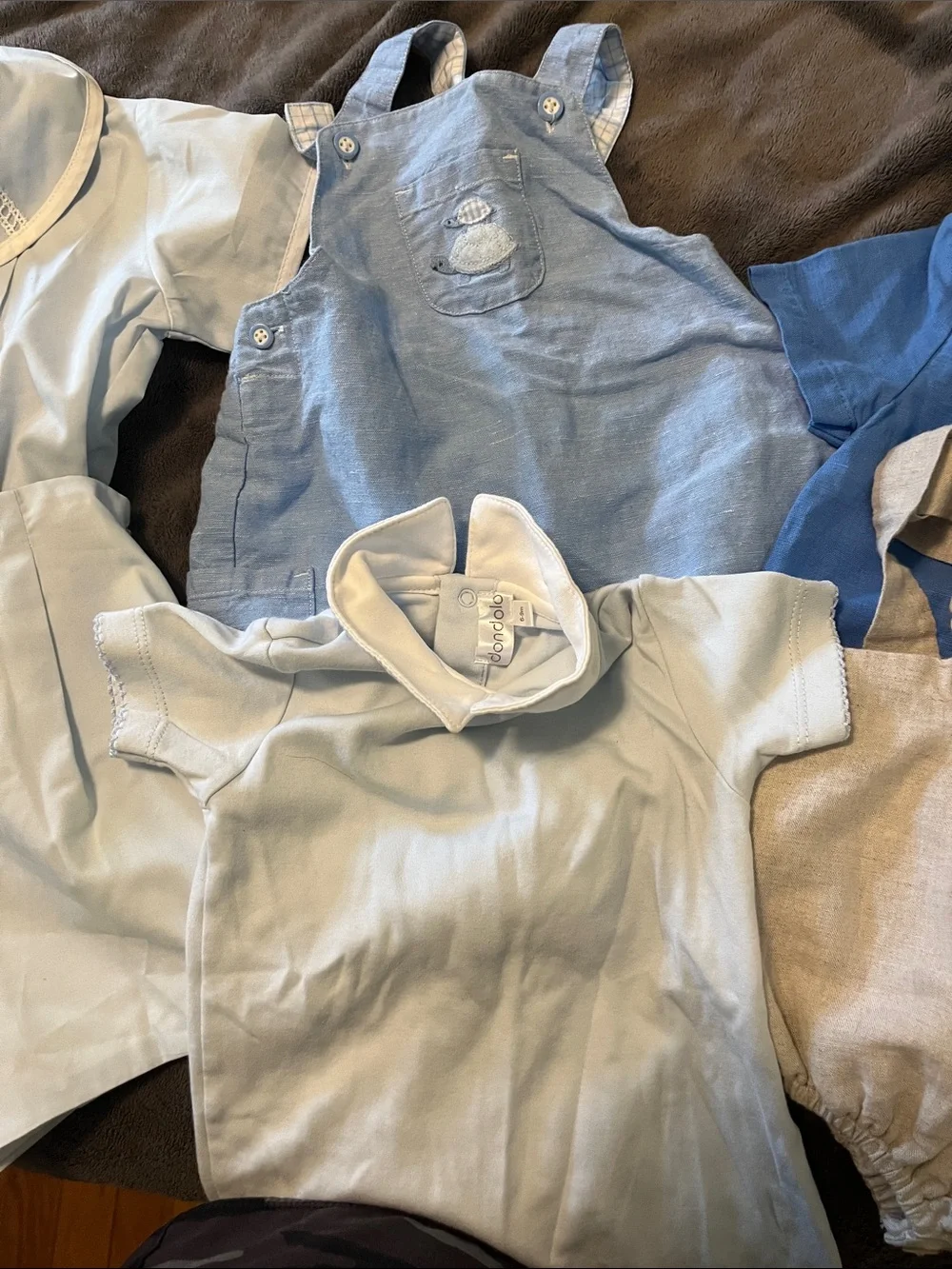 New Bella Bliss & Dondolo & more Baby Boys outfits total 6 pieces 6-12 months